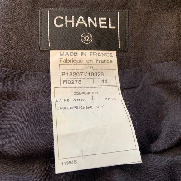 Chanel Vintage Knee-Length Skirt / Size FR44,US12 - Picture 4 of 6